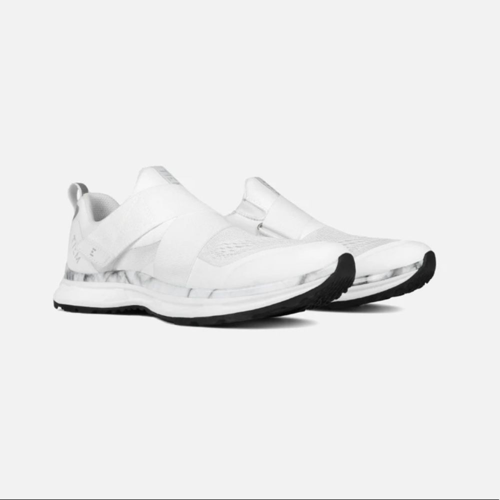 Tiem White Marble Slipstream Cycle Sneaker